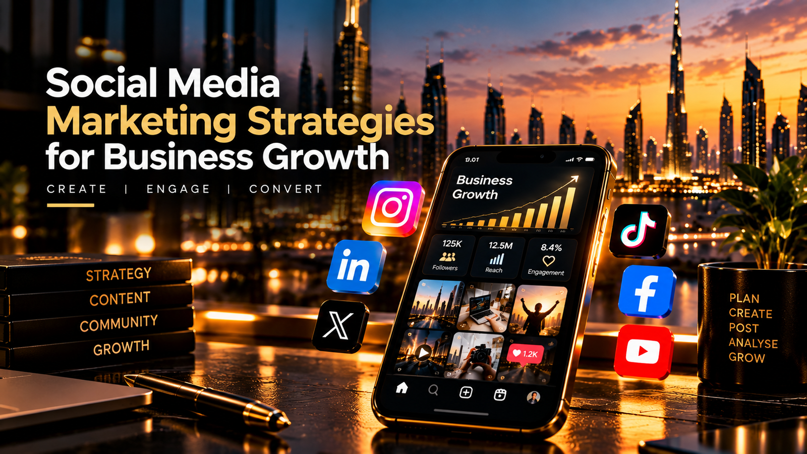 Social Media Marketing Strategies for Business Growth